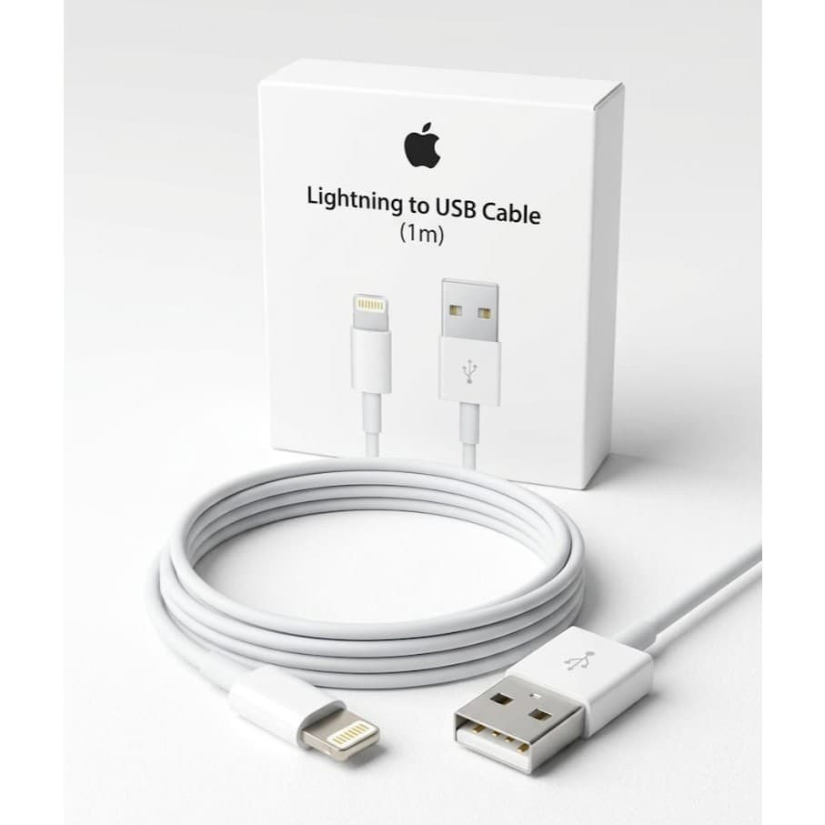 Cabo para Iphone com saída USB 1M | lightining para USB | Cabo reforçado