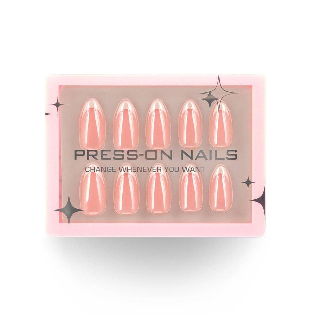 Europeu americano Cross-Border 30 peças peças de unhas curtas simples estilo francês revestimento Wearable grau de unha