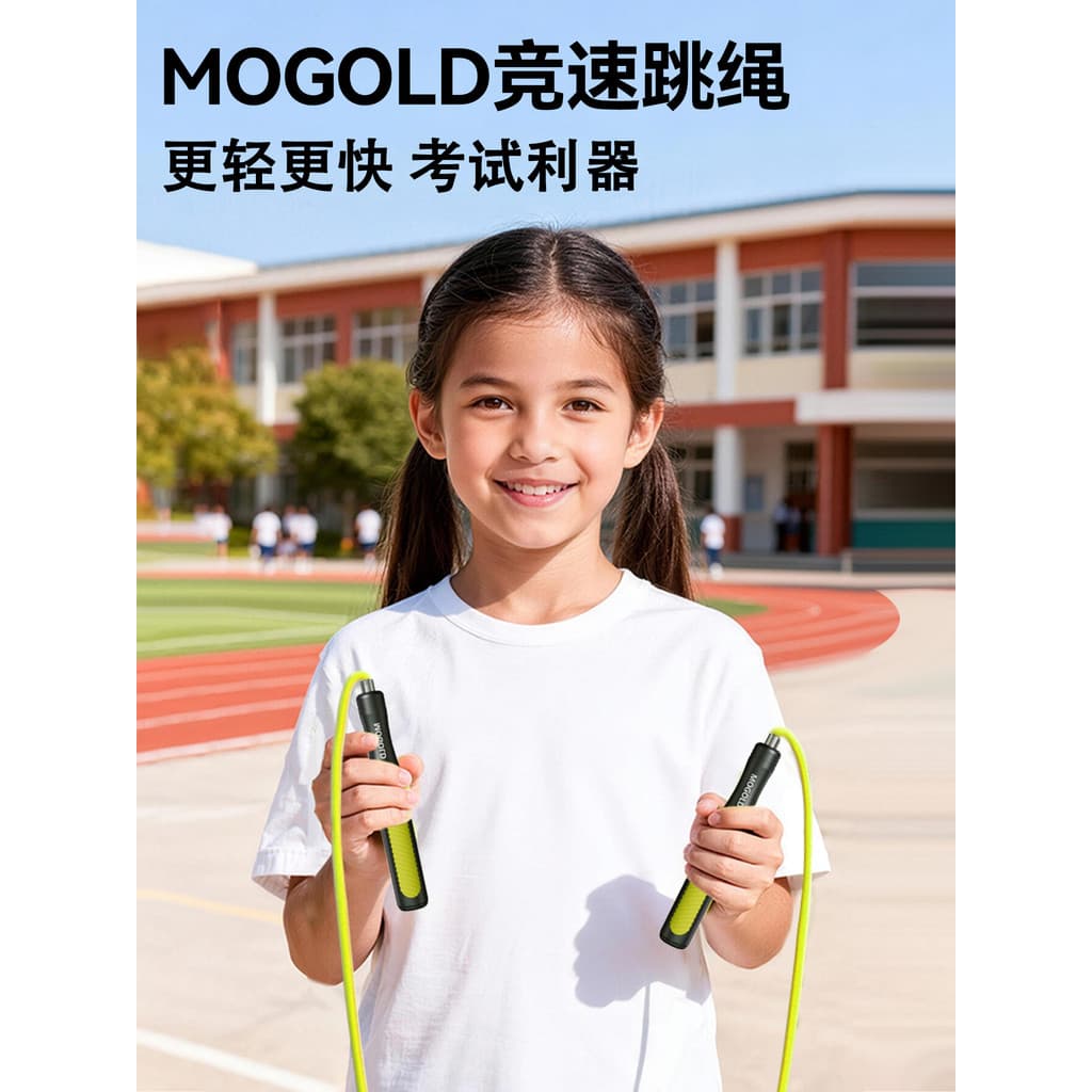 MOGOLD adulto masculino feminino estudantes da escola primária corrida pular corda resistência ao vento exercício não at