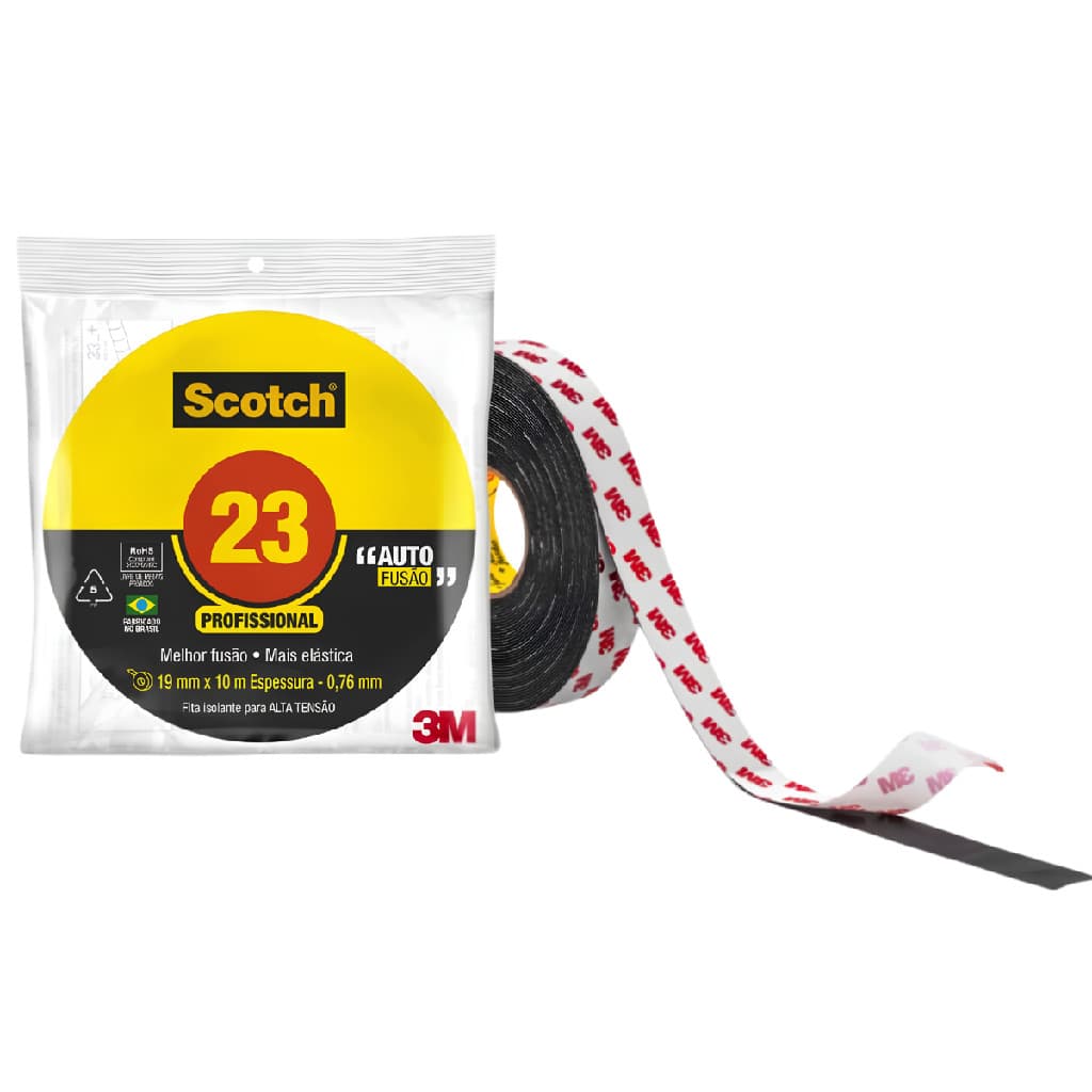 Fita de Autofusão 3M Scotch 19mm X 10m Isolação