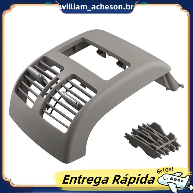 Console Central Traseiro A/C Ventilação De Ar Apoio De Braço Grade Condicionado Para X204 Classe 2008-2015