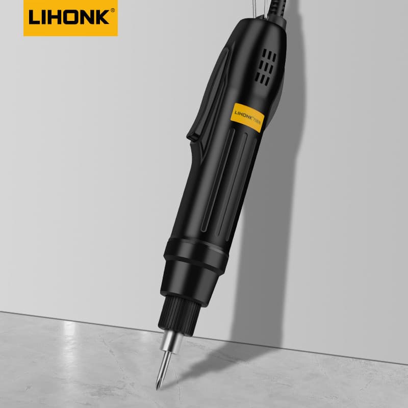 Lihongke Chave de fenda elétrica pequena alça reta linha de água lote elétrico 801 chave de fenda 800 chave de fenda elé