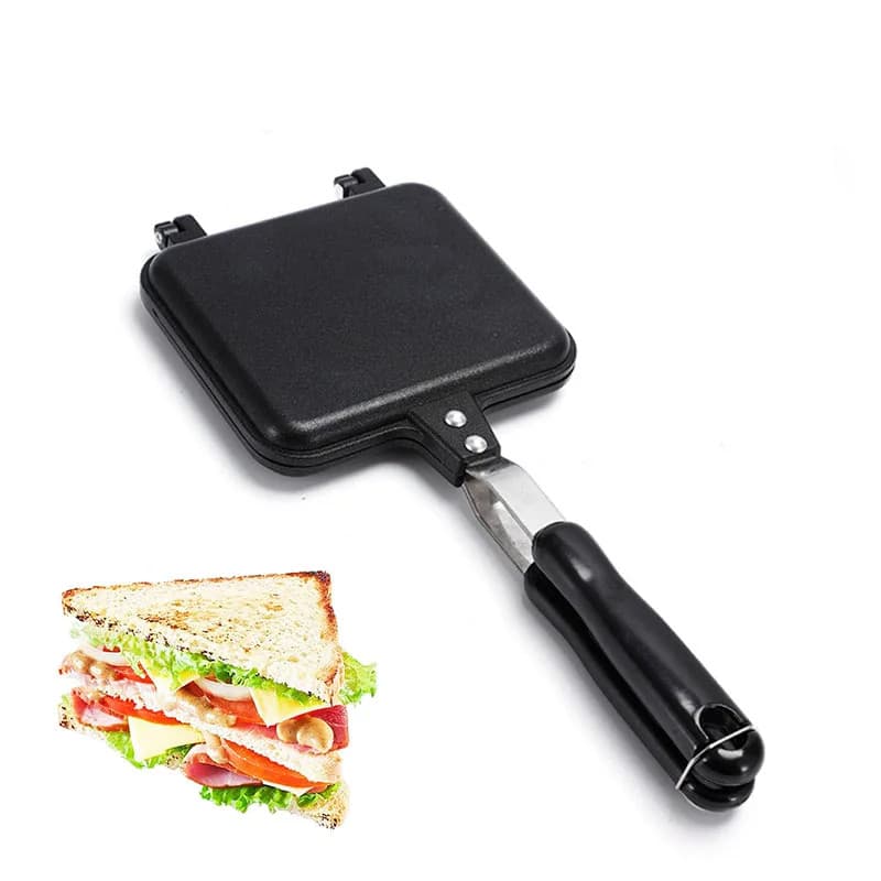 Gás Mini Sanduicheira Ferro-Pão Torrada Máquina De Café Da Manhã Waffle Panqueca Cozimento Churrasco Torradeira Forno Mo