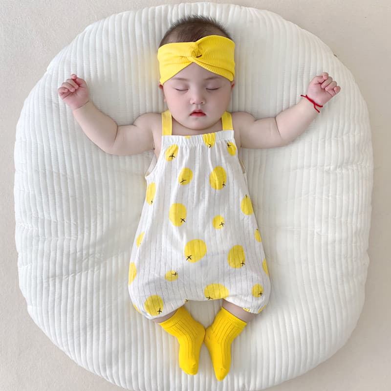 Bebê sem mangas macacão bebê estilingue macacão bebê macacão verão colete fino verão puro algodão macacão