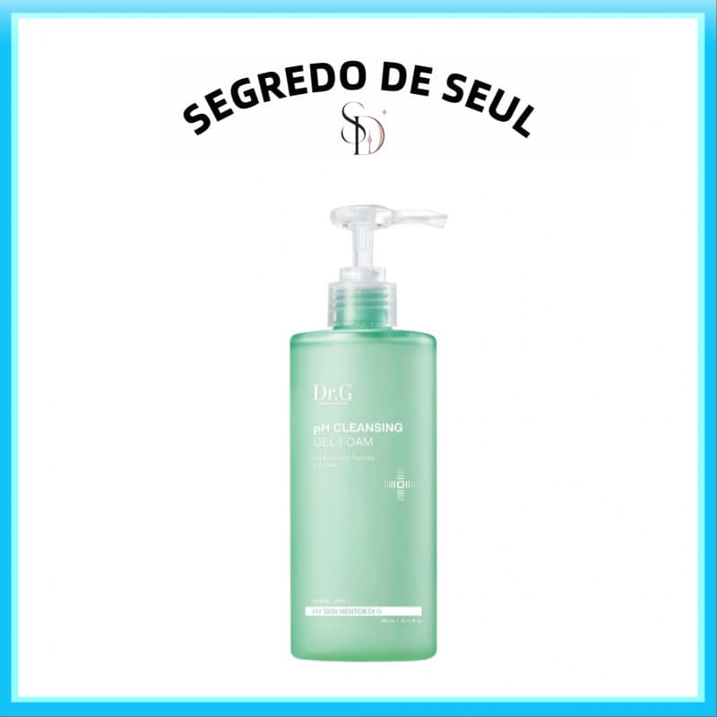 Espuma De Gel De Limpeza DR.G pH /Óleo Profunda Verde 210ml, 200ml