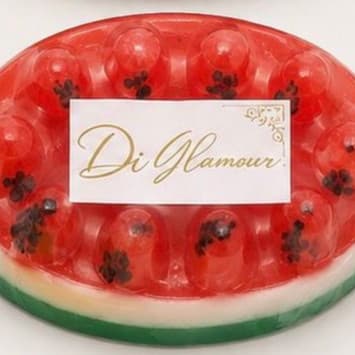 Kit4 Sabonetes De Glicerina Em Barra Massageador De Frutas Hidratante e Perfumado
