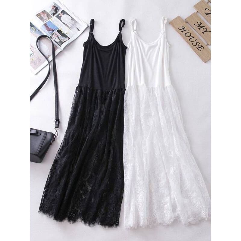 Vestido Camisola De Renda Feminina plus size Feminino