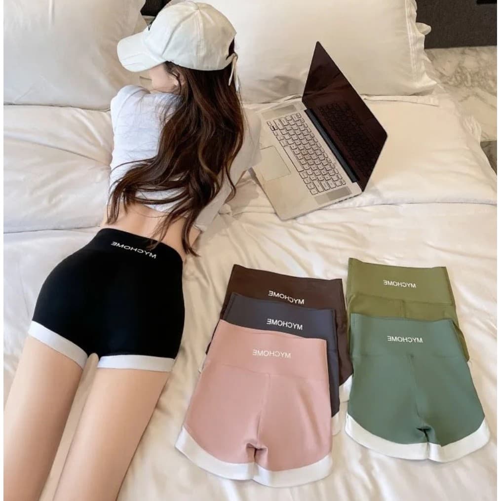 Yoga Mulheres Shorts De Fitness Correndo Ciclismo Respirável Esportes Leggings Cintura Alta Treino Ginásio