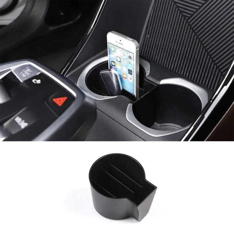 ABS Preto Para BMW X1 U11 2023-2024 Console Central Do Carro Suporte De Copo Partição Caixa Armazenamento Acessórios Int