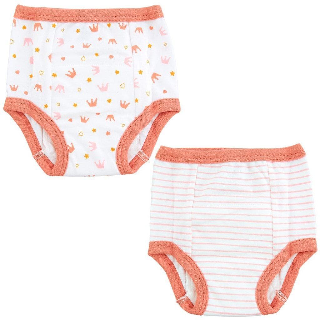 Calcinha de Desfralde Buba 2 Unidades Princesa P Laranja