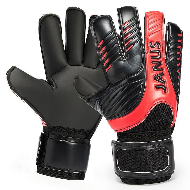 JANUS profissional tubo dedo crianças adulto luvas de goleiro de futebol luvas de goleiro JA392