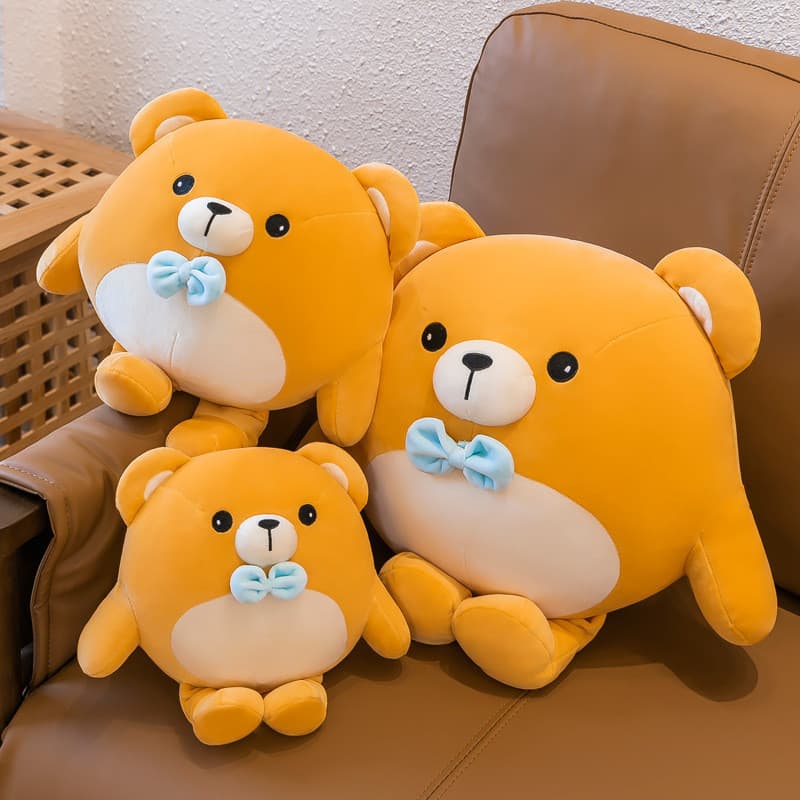 Bonito pequeno urso boneca brinquedo de pelúcia ovo menino série boneca crianças Ragdoll travesseiro presente VIYM
