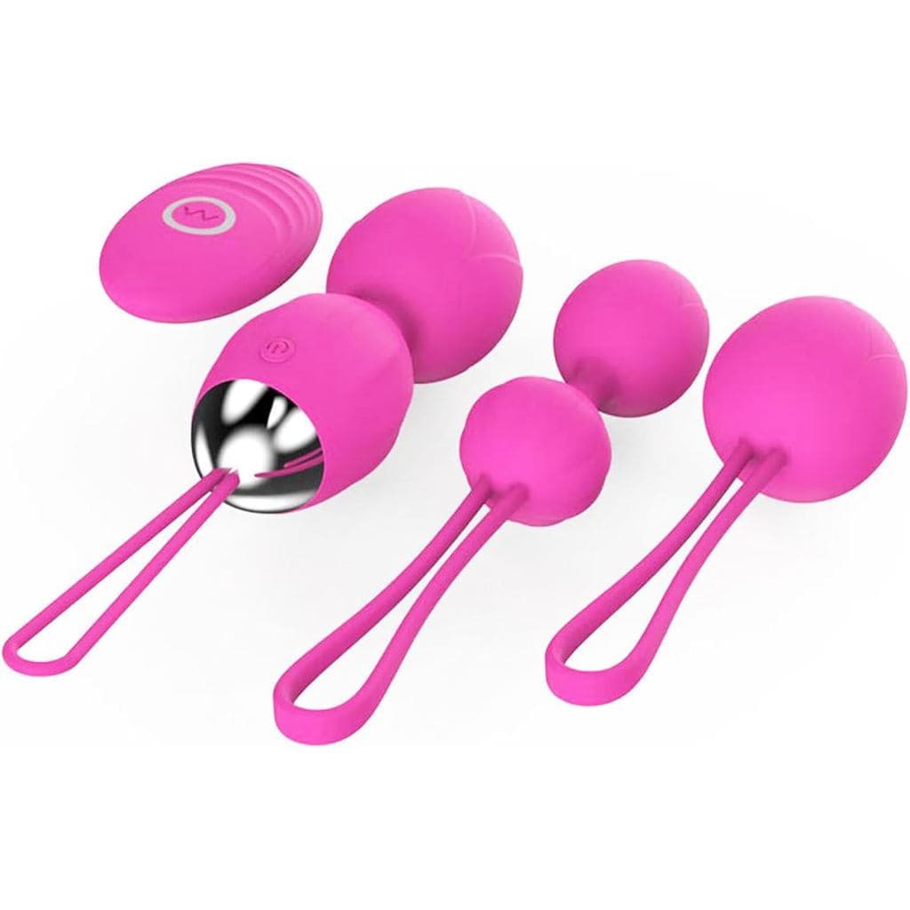 Conjunto de Bolas de Massagem Kegel e Massageador Pessoal para Mulheres, Bastão de Exercícios Kegel, Dispositivo para Ex