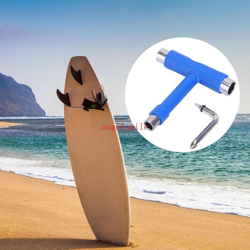 Portátil T Forma Skates Chave Profissional Ferramenta Skate Ajuste Fácil U