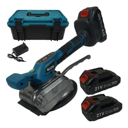 Máquina Vibratória Assentar Piso Porcelanato 2 Baterias 21v hilda
