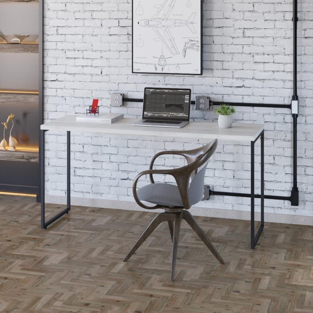 Mesa para Escritório Dynamica 150cm Est.Preta