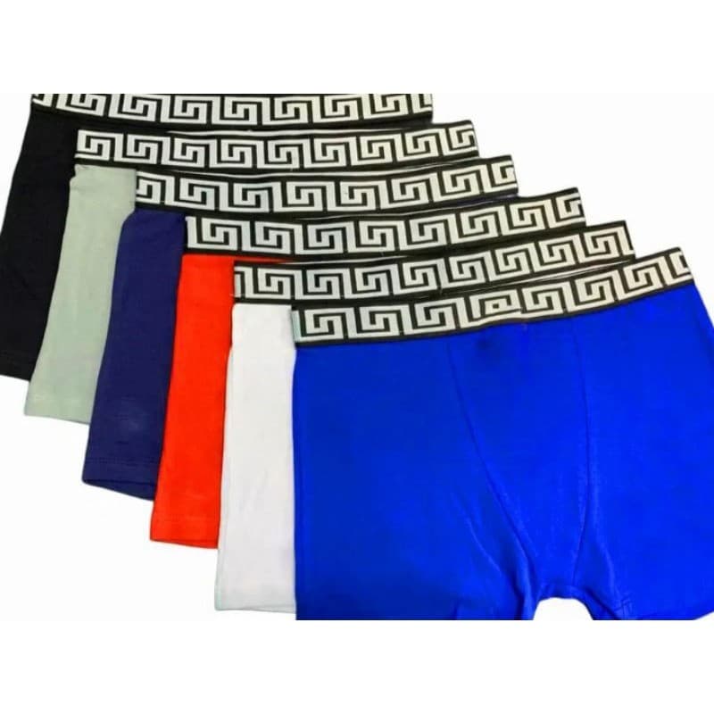 kit Com 2 Cuecas Boxer  Masculina 100% Coutton  Lançamento De Verão