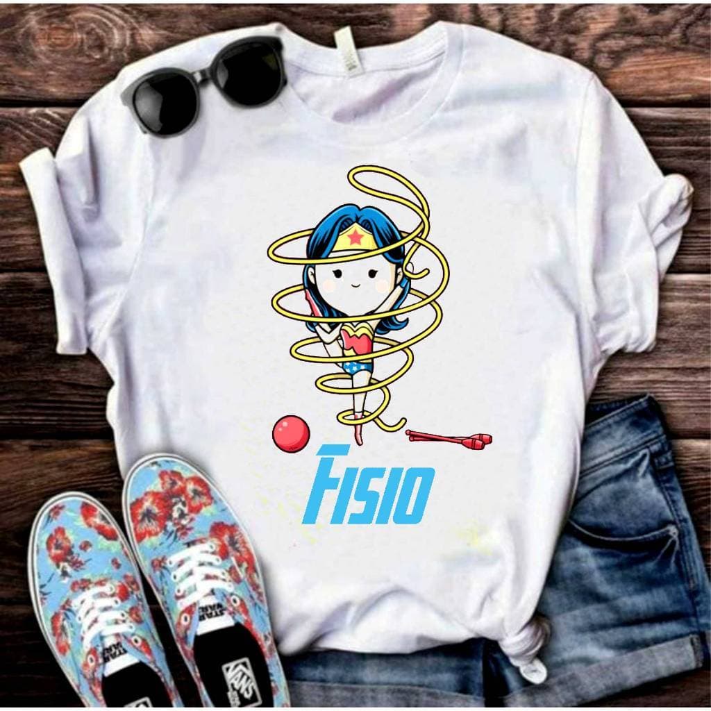 Camisa Fisioterapia Fisioterapeuta Fisio 1011 T-Shirt Camiseta  Blusa Feminina ou Masculina Unissex DR