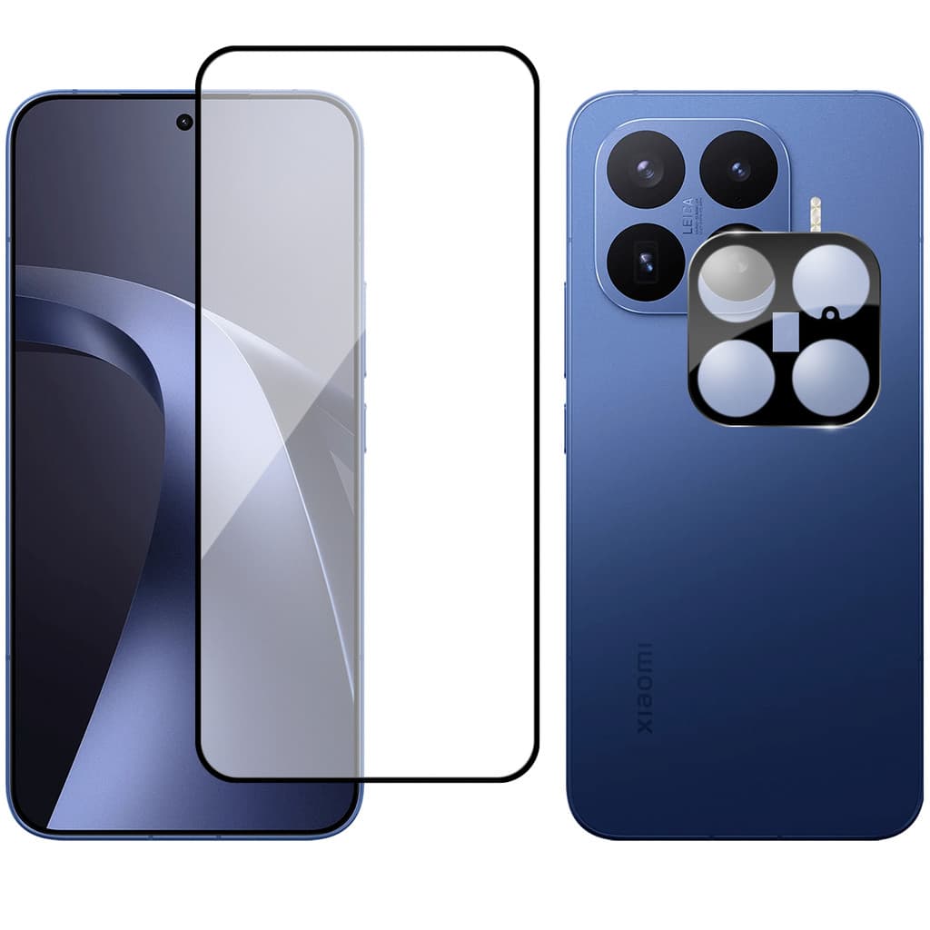 Película Vidro 3D + Película Câmera Vidro P/ Xiaomi 17T Pro 5G