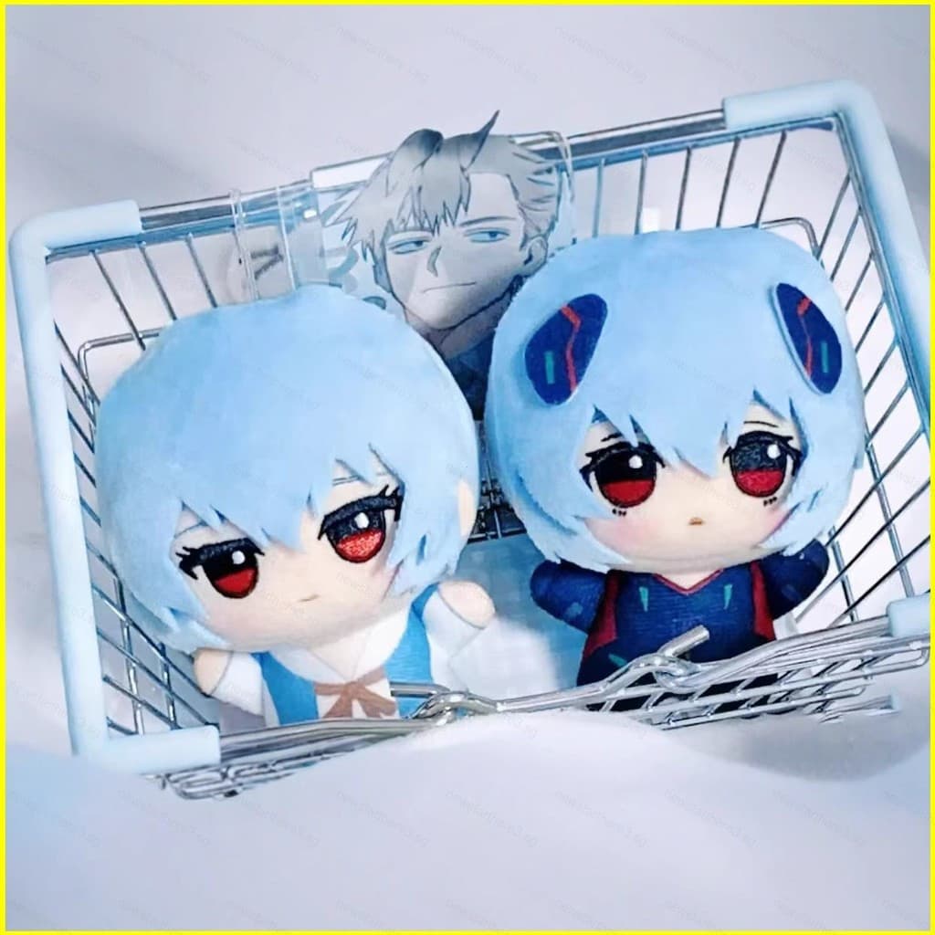 NS3 Bonito EVA Asuka Langley Soryu Ayanami Rei Pingente De Pelúcia Presente Para Namorada Ornamento Chaveiro SN3