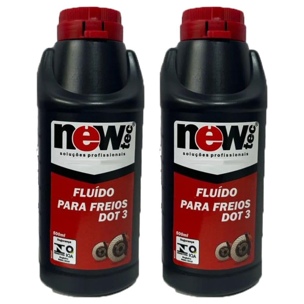 Kit 2 Fluído de Freio Óleo Dot 3 500ml DOT3