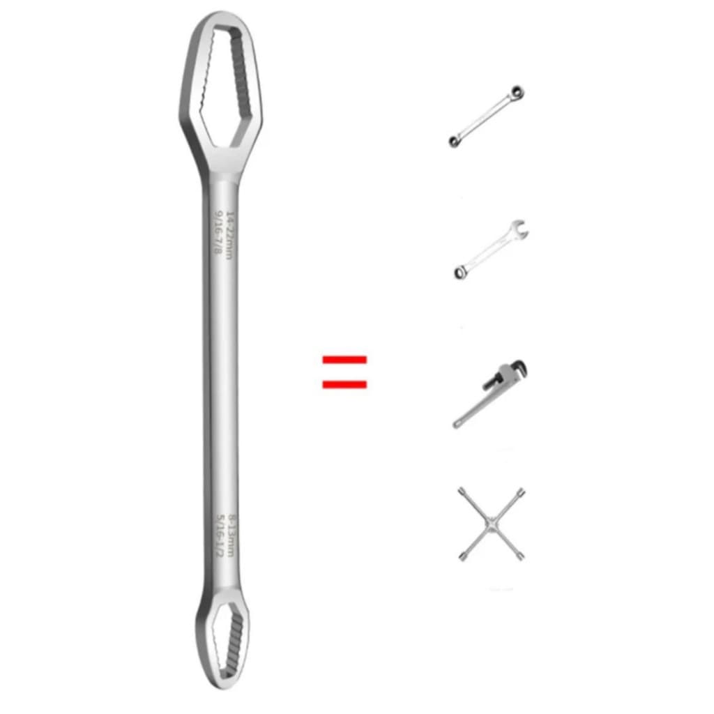 Chave de Boca Fixa Torx 8mm a 22mm | Encaixe Estrela | 22cm | Ferramenta Profissional