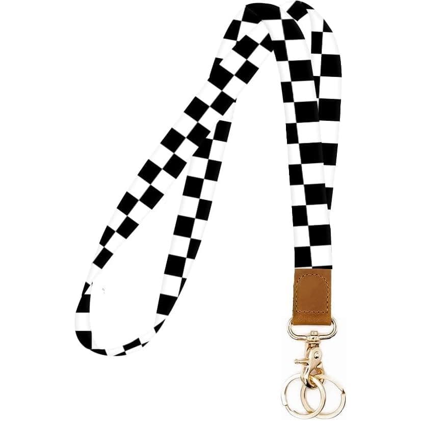 Cordões para Chaves, Cordão Longo e Durável para Mulheres e Homens, Cordão de Pescoço Bonito para Porta-Crachás, Carteir