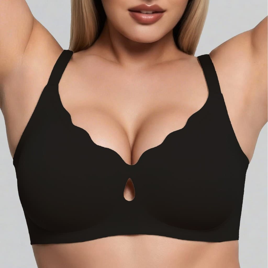 Sutiã Modelador Plus Size Sem Costura Sem Aro Sem Enchimento Tecido Premium, Confortável e Respirável Uso Diário