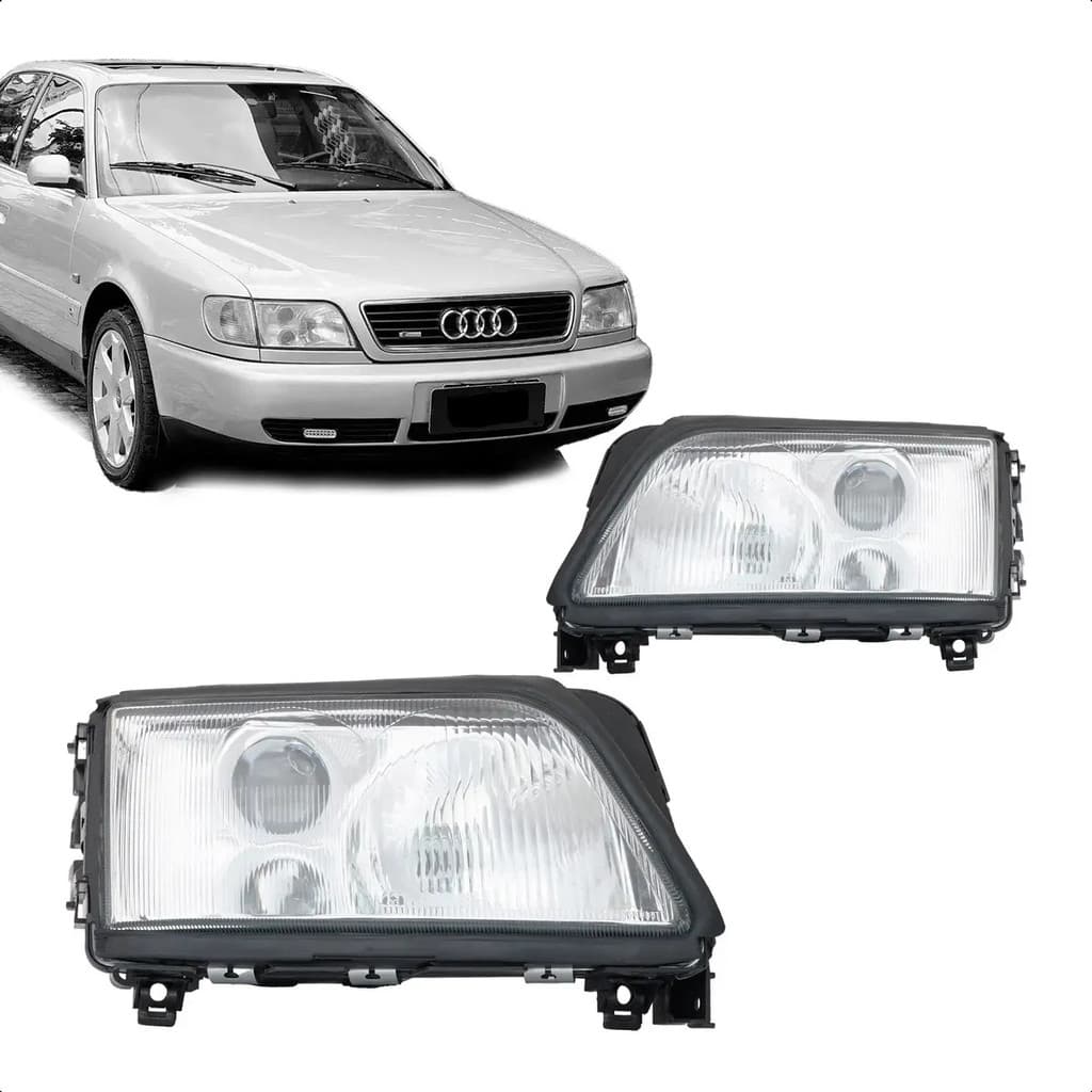 Farol A6 1995 1996 Com Auxiliar