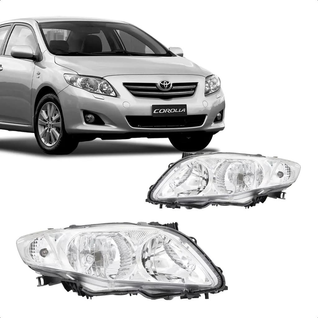 Farol Corolla 2009 2010 2011 Manual