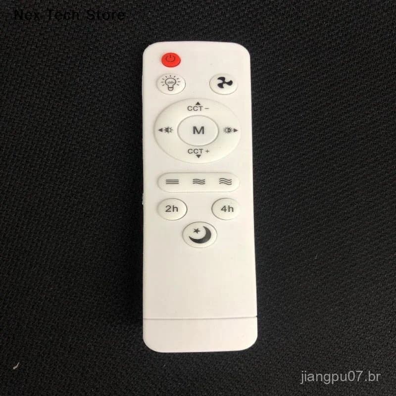1 unidade de controle remoto universal básico, acessórios DIY para ventiladores de teto de sala de estar com luz e modo