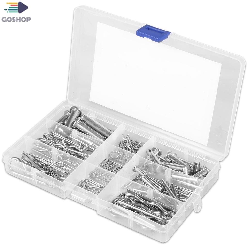 Kit De Contrapinos Em Forma De R De Aço Inoxidável 304 Sortimento De Desempenho Estável Para Caminhão SHOPSBC1001