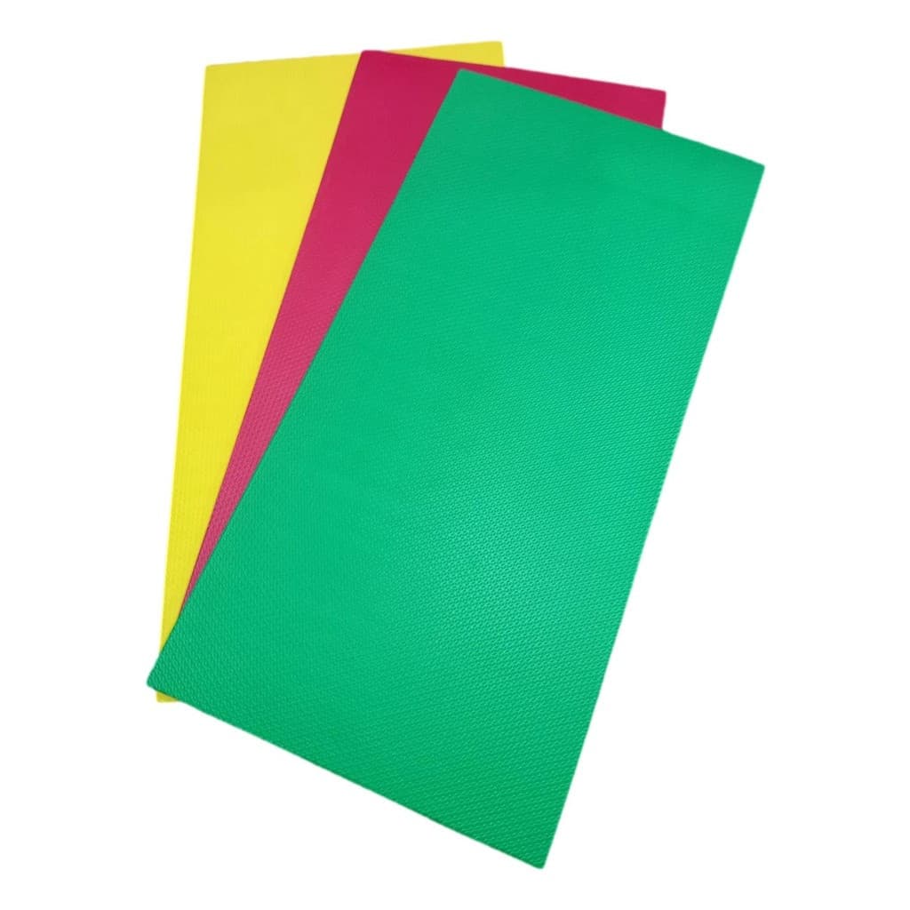 Kit 10 Tapetes de Yoga EVA 100x50x1cm 10mm Coloridos para Yoga, Ginástica e Pilates 2026
