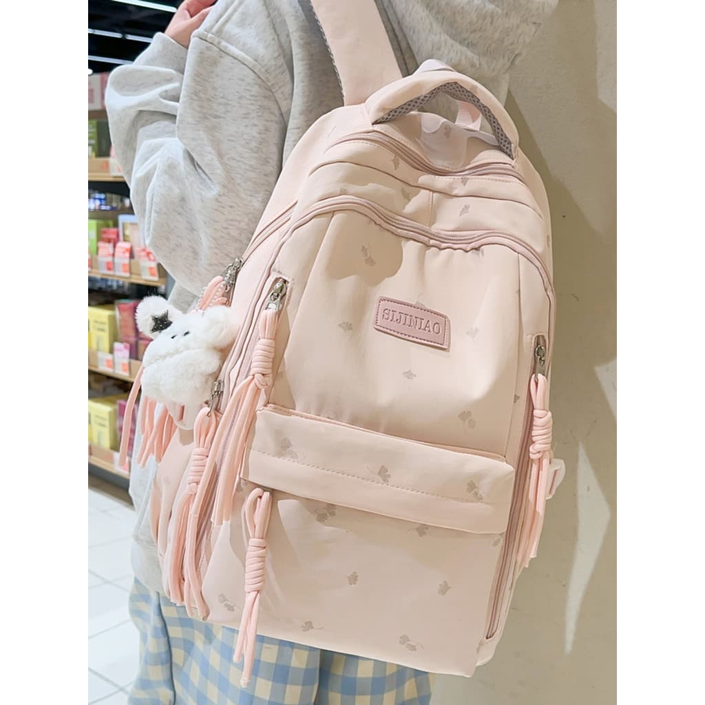 Alunos do ensino médio Mochilas escolares Meninas do ensino médio Alunos do ensino fundamental de alta aparência de quat