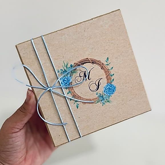 2/4/6 Caixas MDF Personalizada - Casamento-Padrinhos-Aniversario (PRODUZIMOS EM TODAS AS CORES)