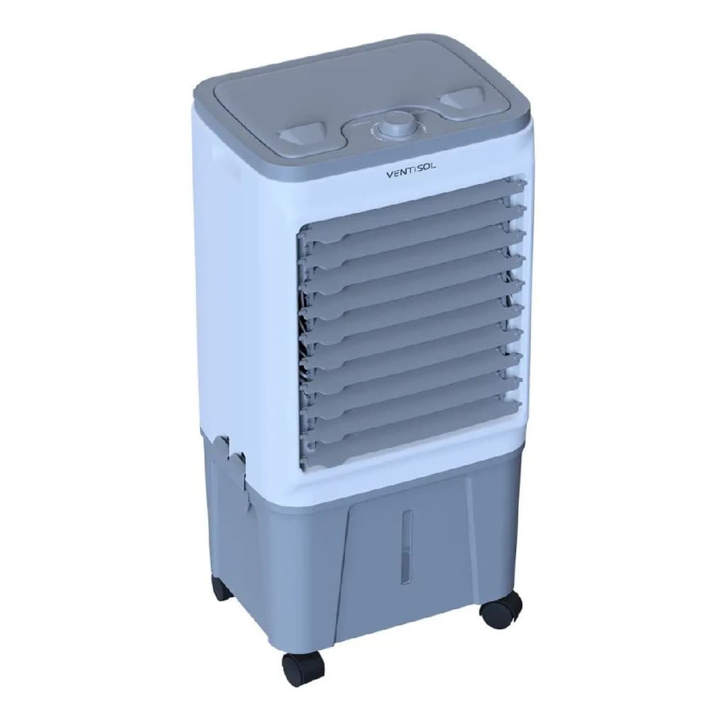Climatizador Ar Frio Portátil Evaporativo 16 Litros Umidificador Clin 16 Cinza/branco