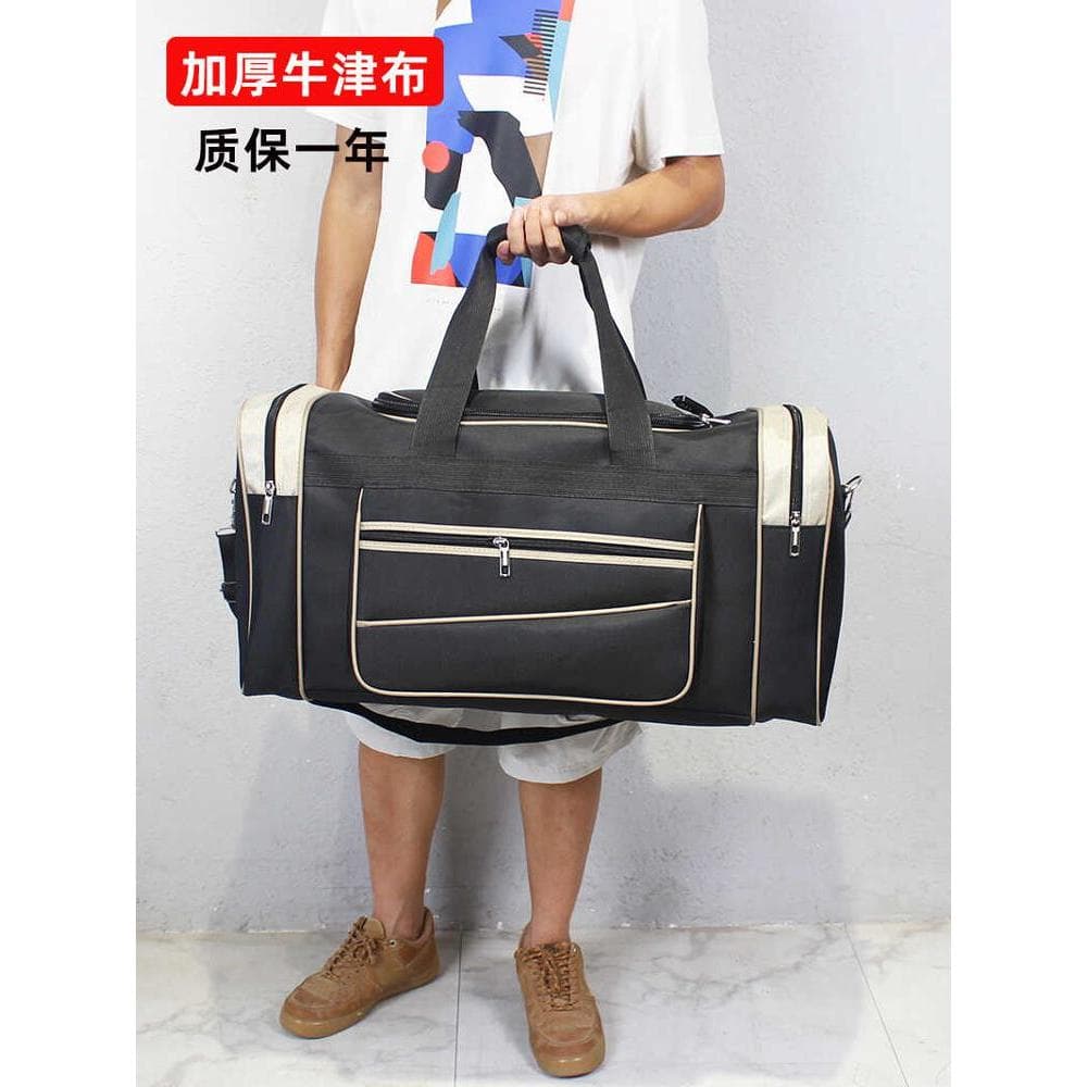Pano Oxford grosso, grande capacidade, bolsa de viagem de longa distância, primavera, sorte, bolsa de trabalho, roupas m
