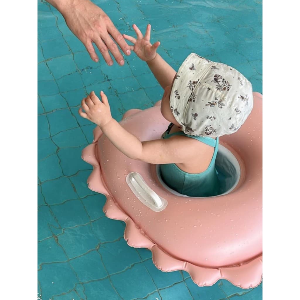 Versão coreana anel de natação do bebê dos desenhos animados amor criança assento anel Anti-capotamento bebê inflável en