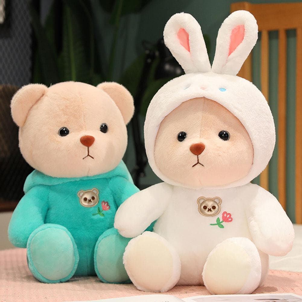 Urso de Pelúcia Lina de Desenho Animado Brinquedo Macio e Abraçável E3W0 OKO9