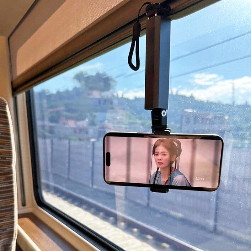 Protetor ferroviário de alta velocidade|Suporte de telefone móvel para viagem, portátil, viagem de negócios, avião de vi