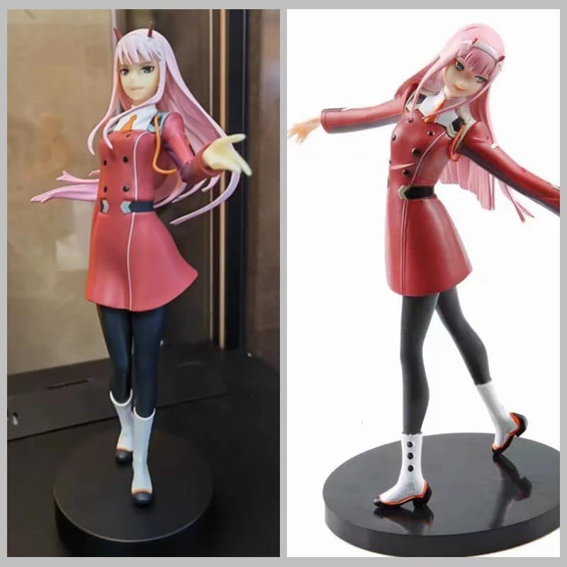 Linda menina POP querido equipe nacional Zero dois figura de pé modelo boneca enfeites em caixa