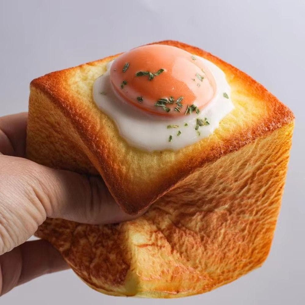 Simulação Pão Squeeze Brinquedo , Mão Relaxar Amassar Espremer Chocolate Do Plutônio Sensorial Fidget