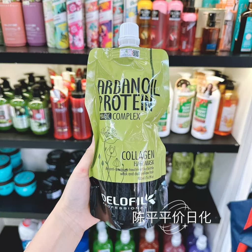 Vietnã Compre Itália Delofil Condicionador colágeno500ml Máscara Capilar