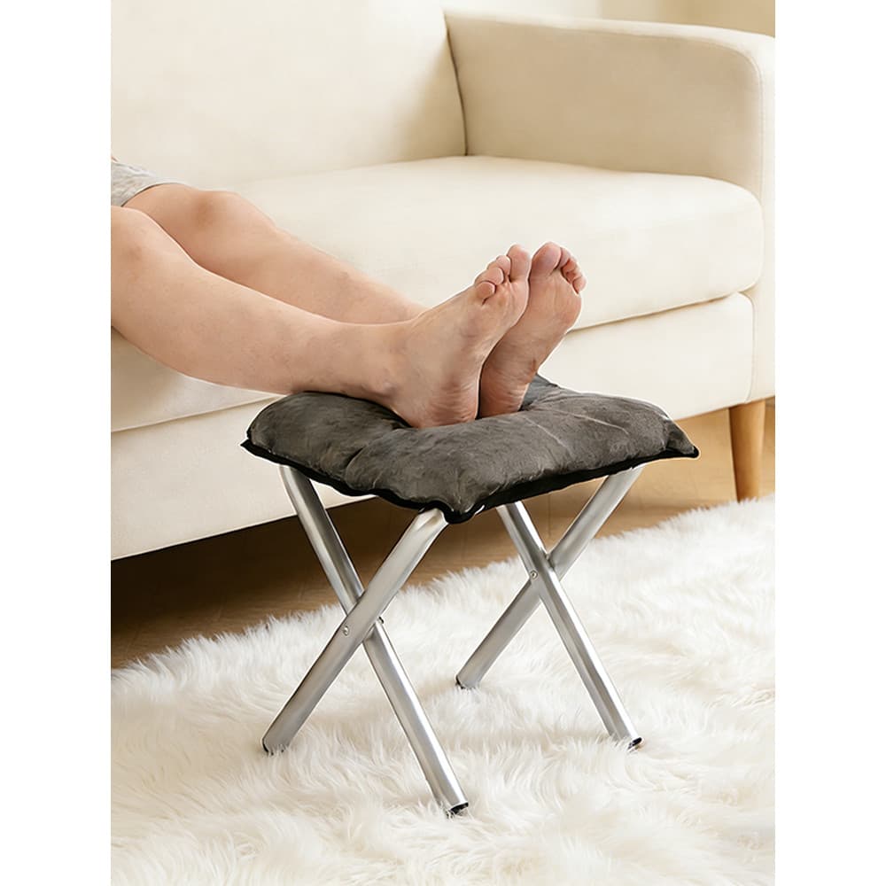 Apoio para os pés do agregado familiar sala de estar sofá fezes simples sapato mudando fezes dobrável apoio para os pés