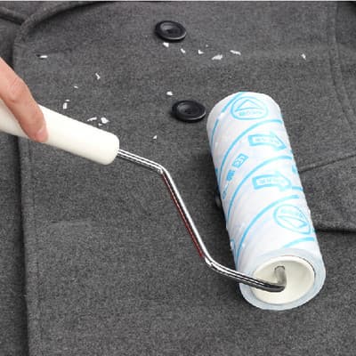 Japão LEC dispositivo de cabelo pegajoso doméstico roupas rasgáveis rolo de remoção de poeira tapete de papel pegajoso P