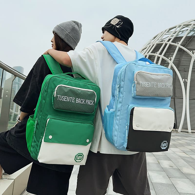 2026 novo estilo de grande capacidade saco de computador estudante saco de escola leve montanhismo saco de viagem das mu
