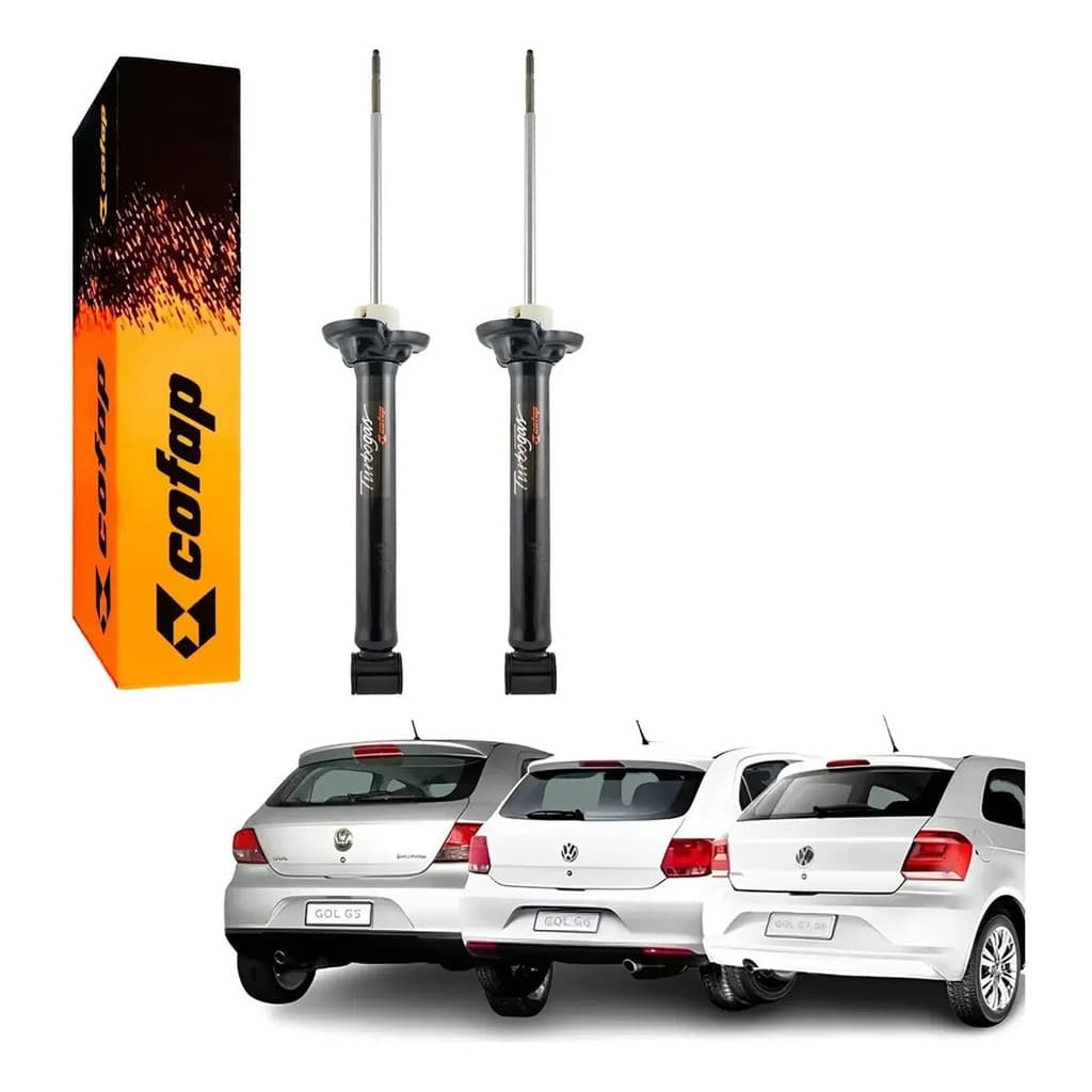 Par Amortecedor Traseiro Gol Voyage G5 G6 G7 Original Cofap