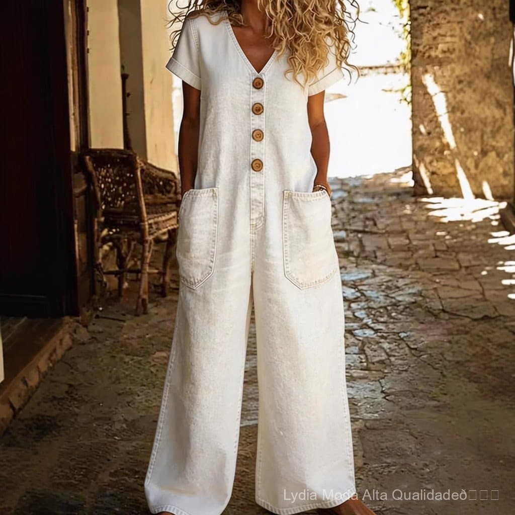 [Oferta especial por tempo limitado] Elegante roupa feminina plus size de alta qualidade 26, macacão feminino vintage de