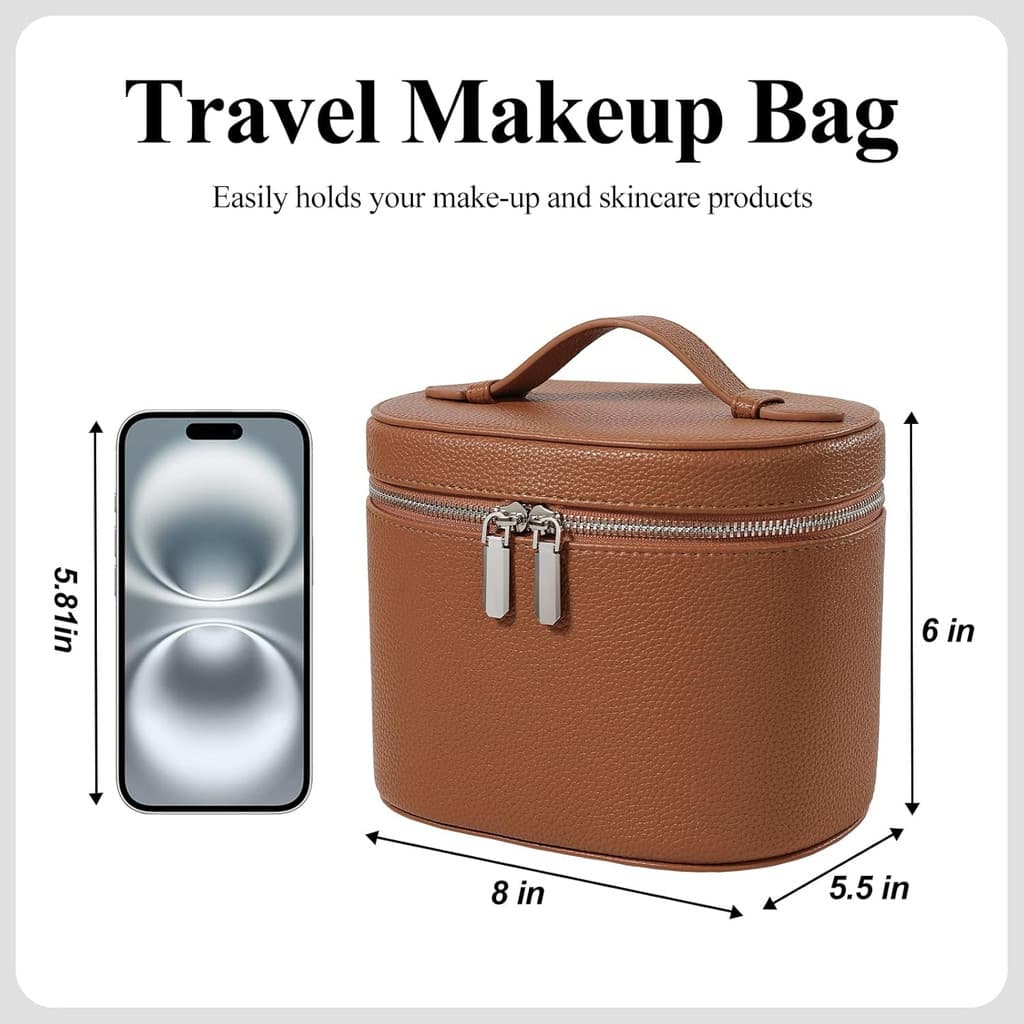 [Venda quente] Bolsa de cosméticos feminina leve de luxo de grande capacidade portátil bolsa de higiene pessoal para via
