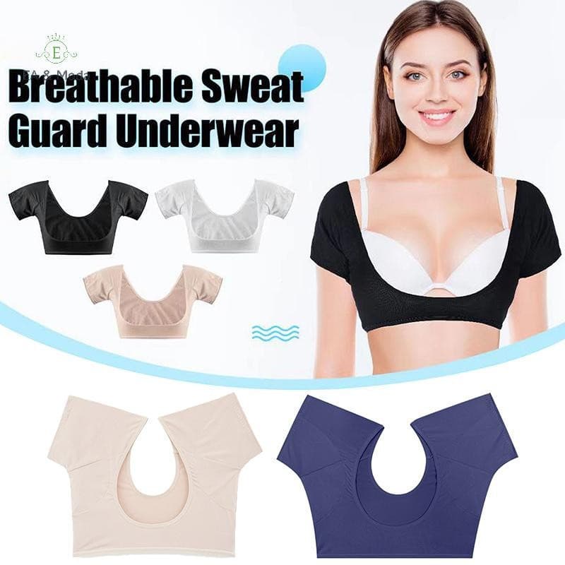 EA & Moda Almofadas Absorventes de Suor para Axilas Laváveis, Reutilizáveis, Absorventes de Perfume e Desodorantes